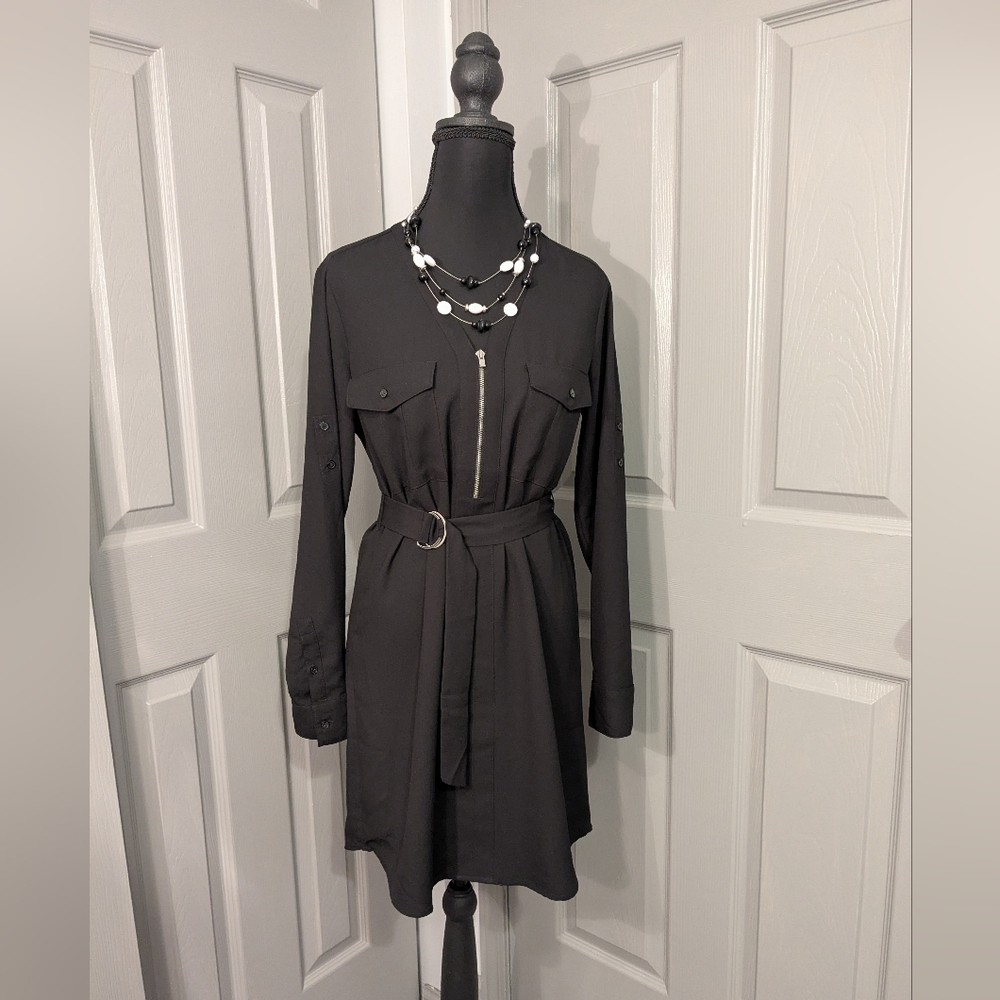 Express Black Portofino Dress